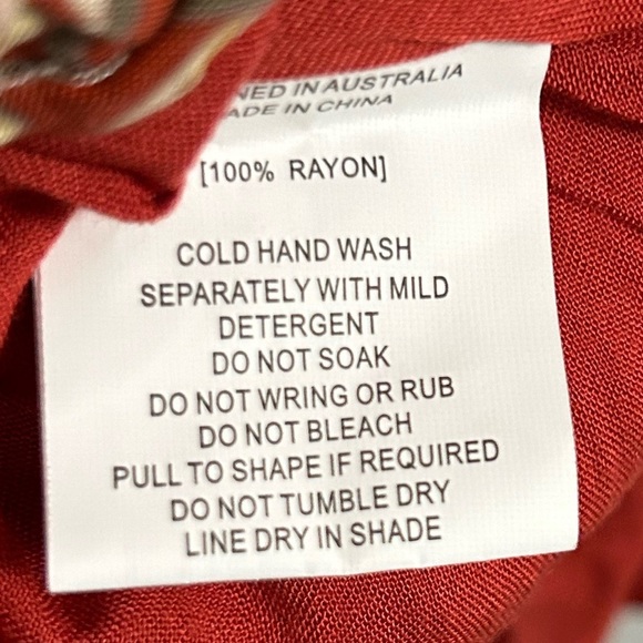 NWT Paper Heart Open Tie Front Floral Print Women's Rayon Bohemian Dress Size XL - Picture 7 of 8